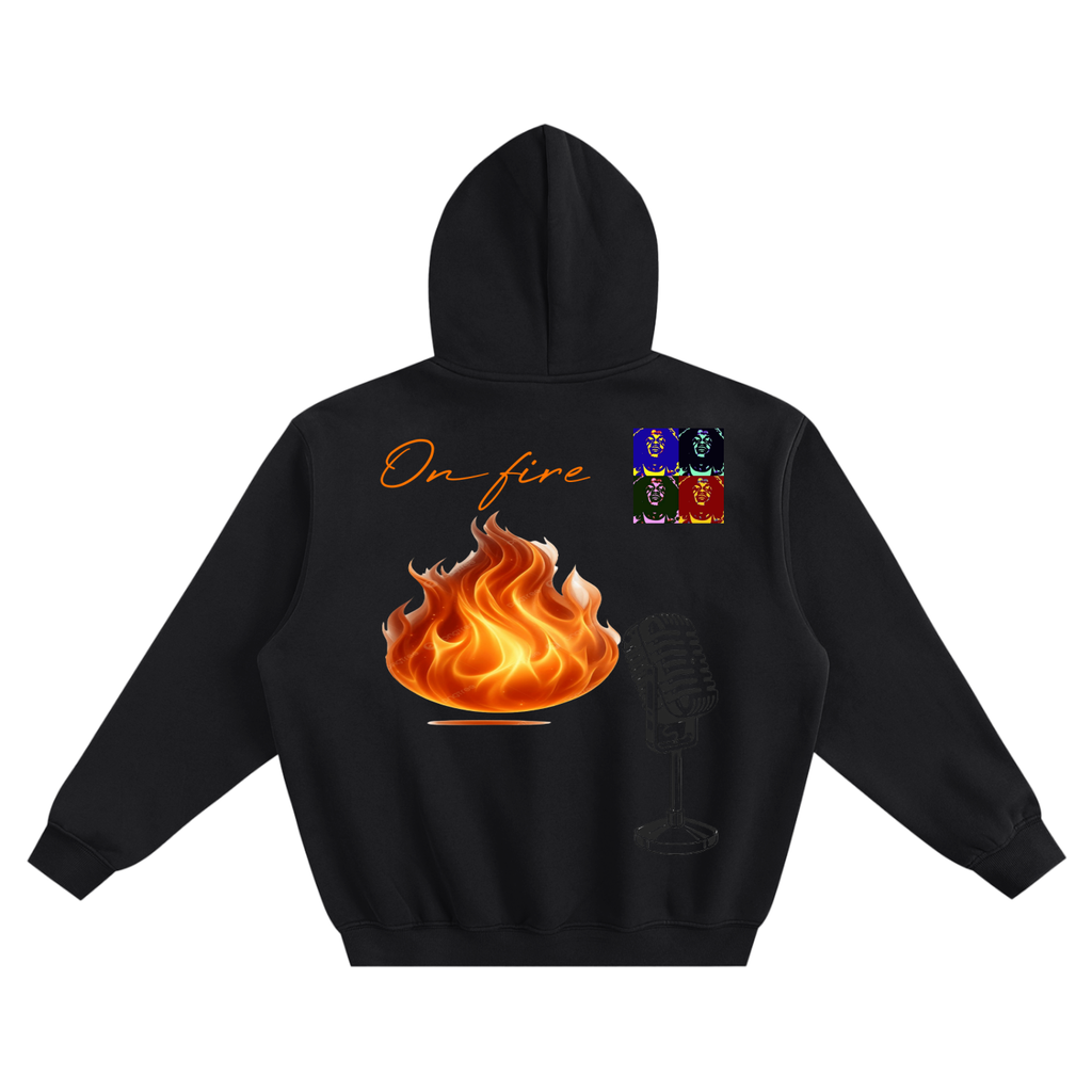 Fleeced Boxy Hoodie