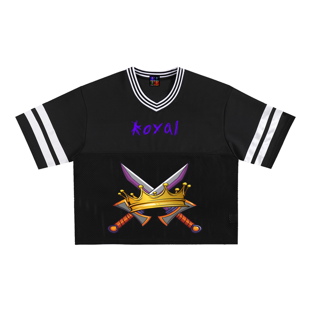 Taped Mesh Boxy T-Shirt