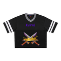 Taped Mesh Boxy T-Shirt