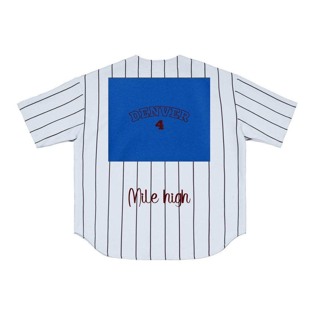 Pinstripe Baseball Jersey