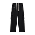 Side Stripe Straight-Leg Pants