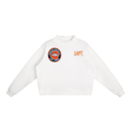 Essential Fleece Mock-Neck Crew Sweatshirt