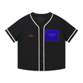 Contrast Piped Button-Up Jersey