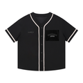 Contrast Piped Button-Up Jersey