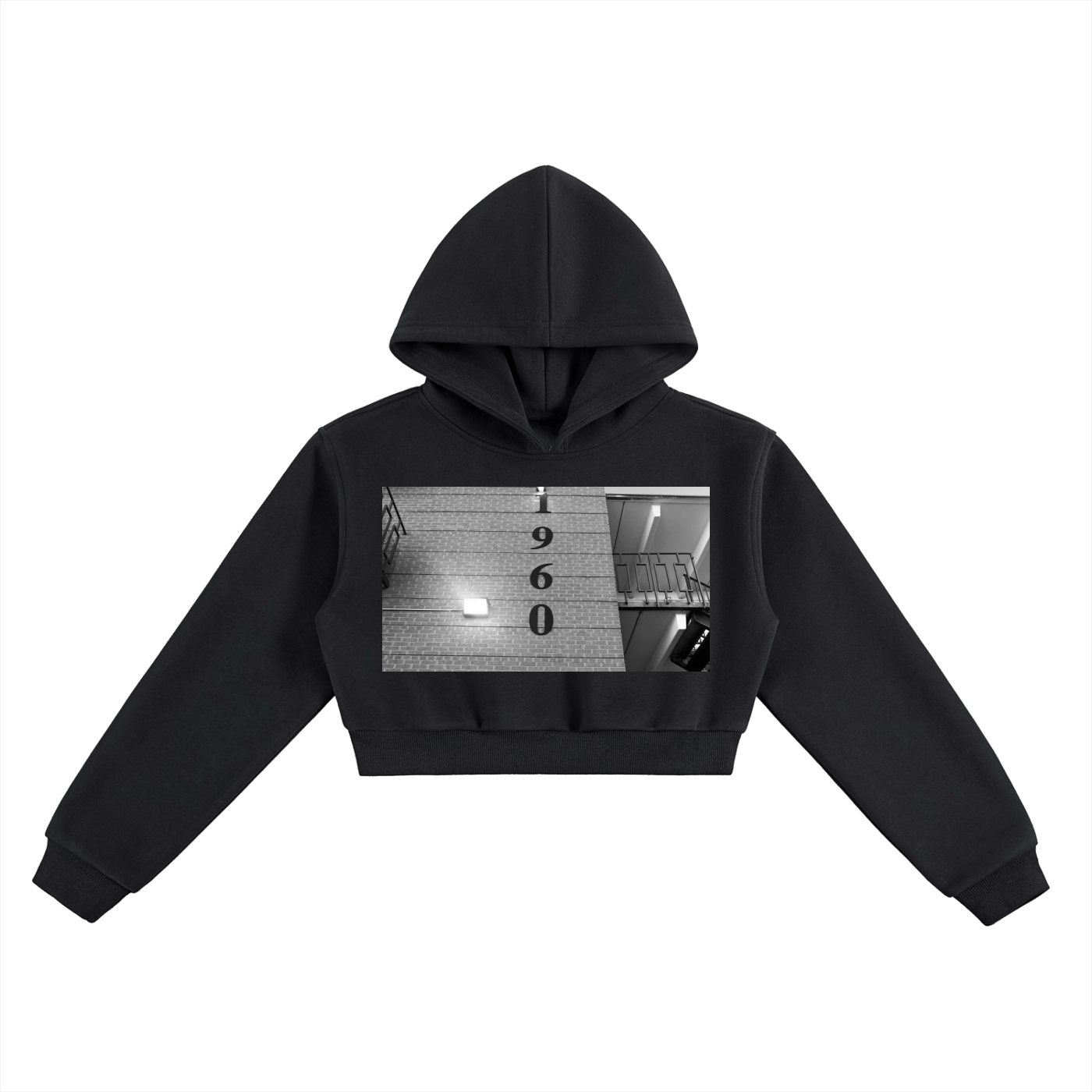 Essential Cropped Hoodie