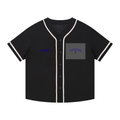 Contrast Piped Button-Up Jersey