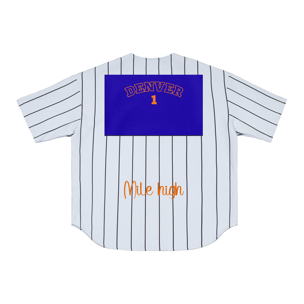 Pinstripe Baseball Jersey