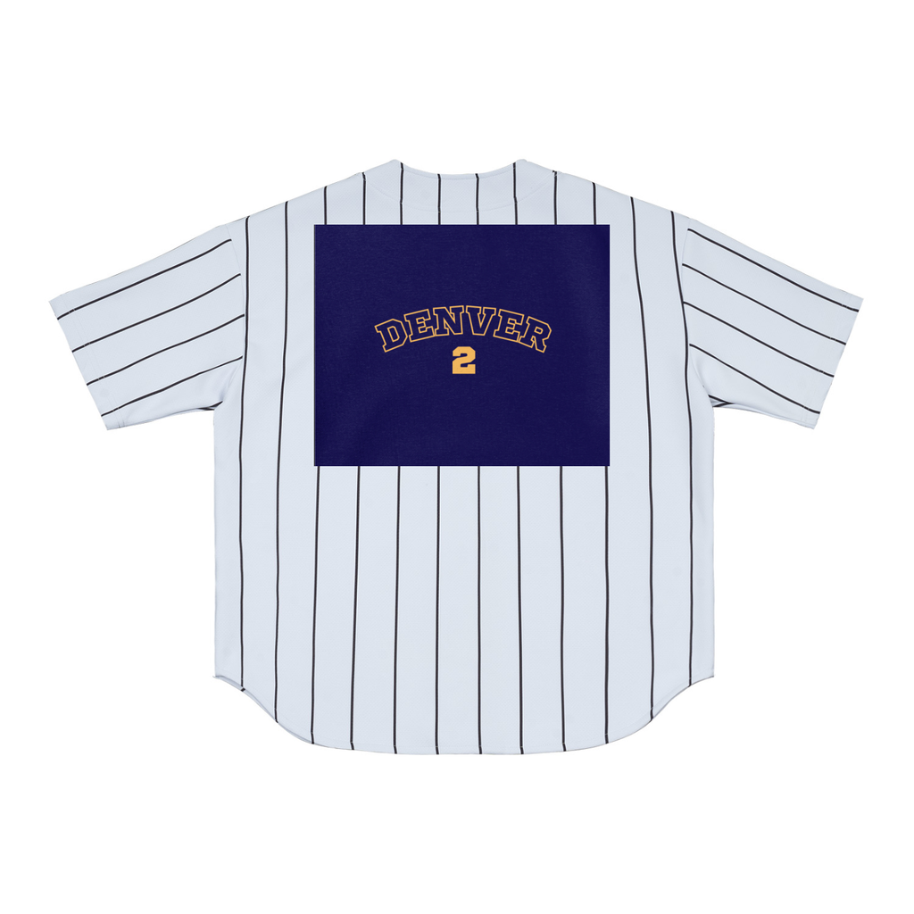Pinstripe Baseball Jersey