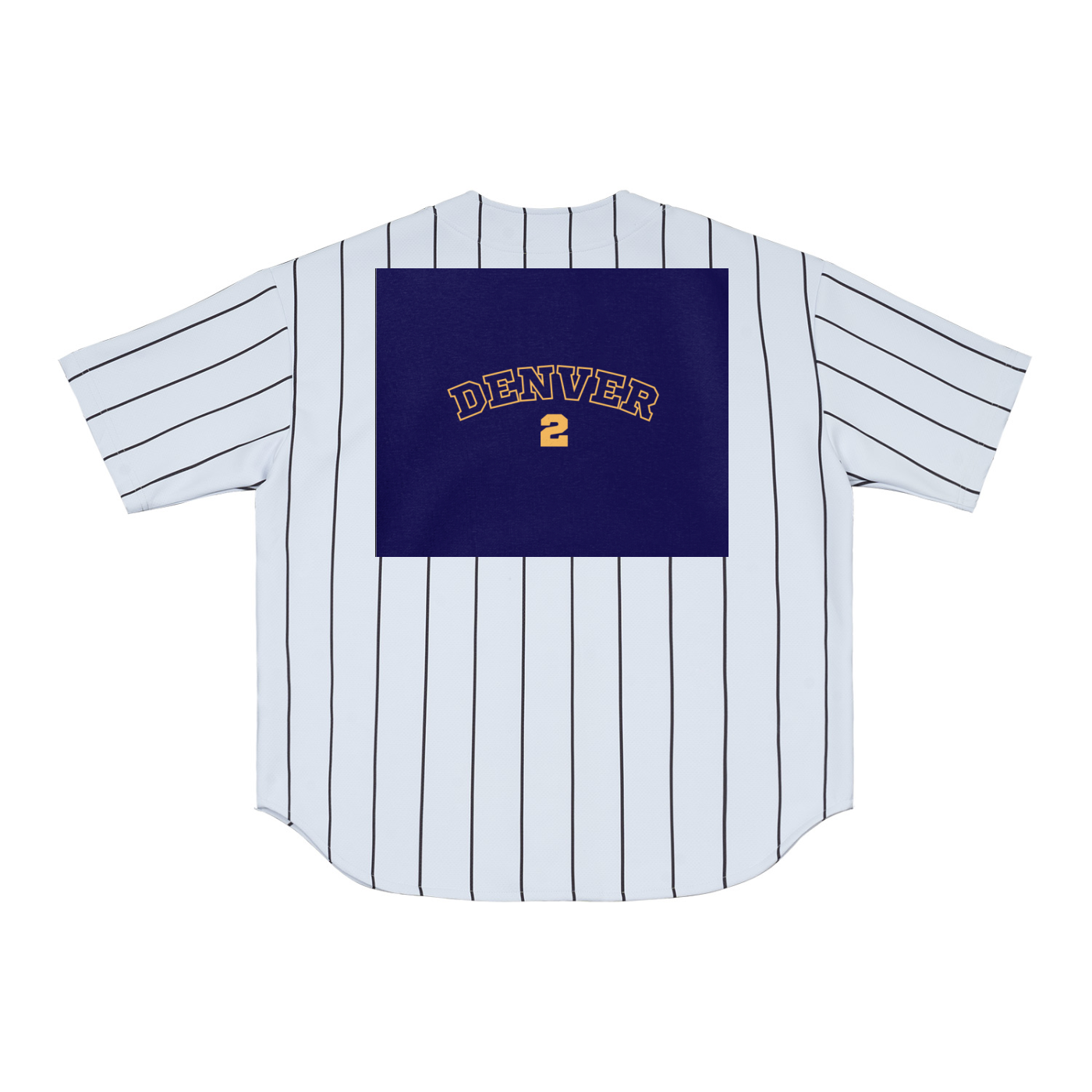 Pinstripe Baseball Jersey