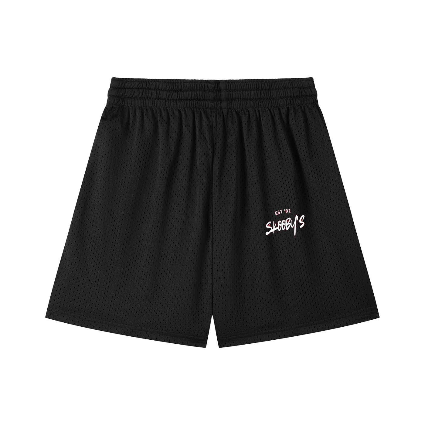 Mesh Drawstring Shorts