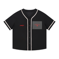Contrast Piped Button-Up Jersey
