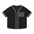 Contrast Piped Button-Up Jersey