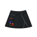 High-Waist Pocketed A-Line Skirt
