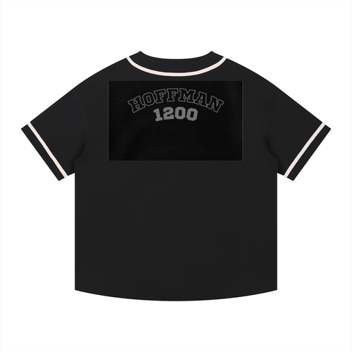 Contrast Piped Button-Up Jersey