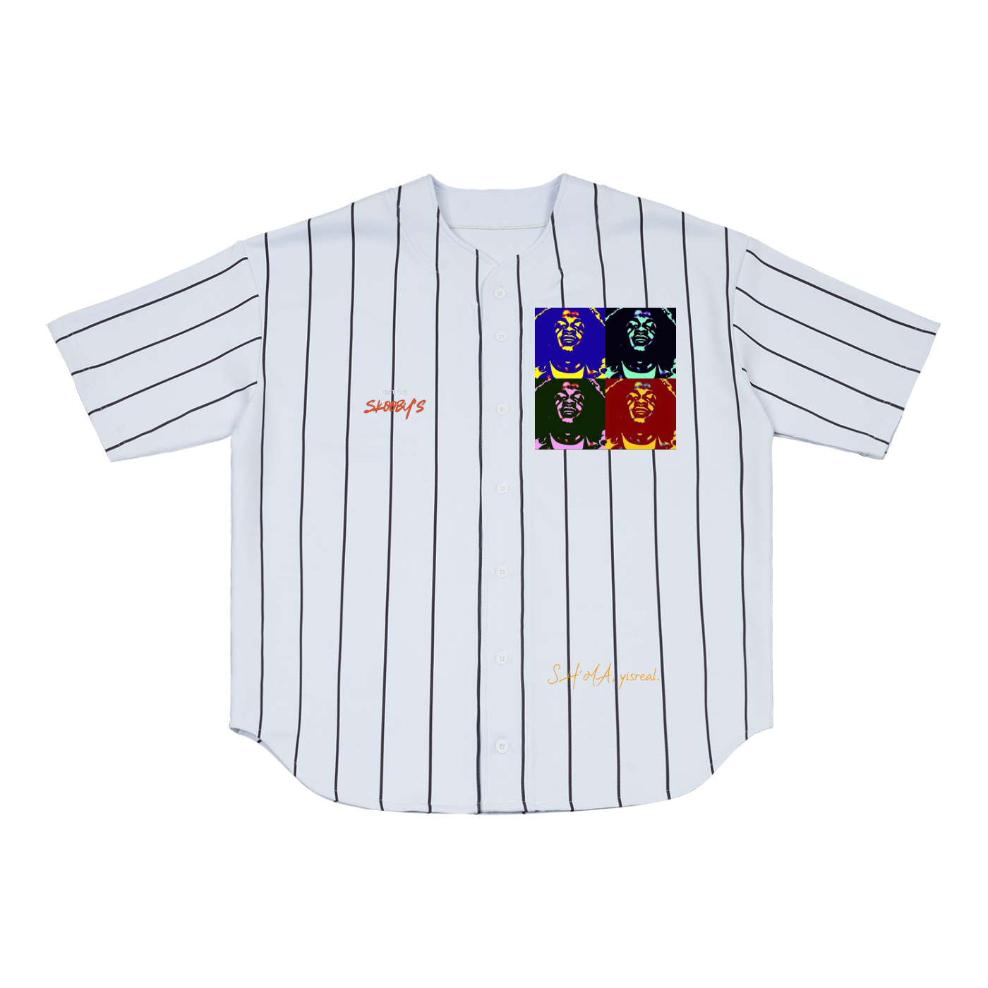 Pinstripe Baseball Jersey